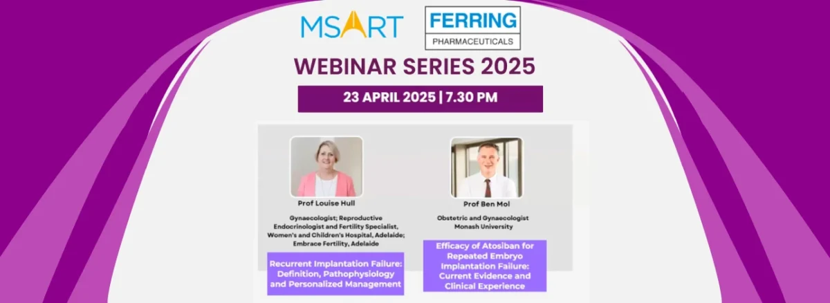 MSART Webinar Series 2025 - #3 Ferring